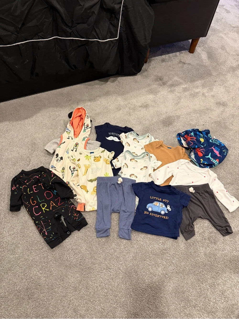 Mixed Baby Clothes 0-3months bundle